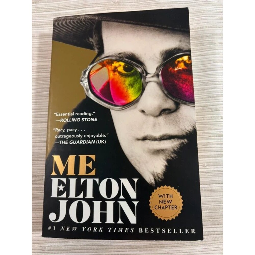 Me by Elton John paperback book